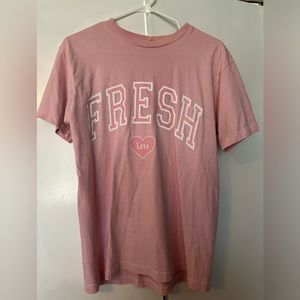 Fresh Love Pink Shirt Chris Sturniolo Merch